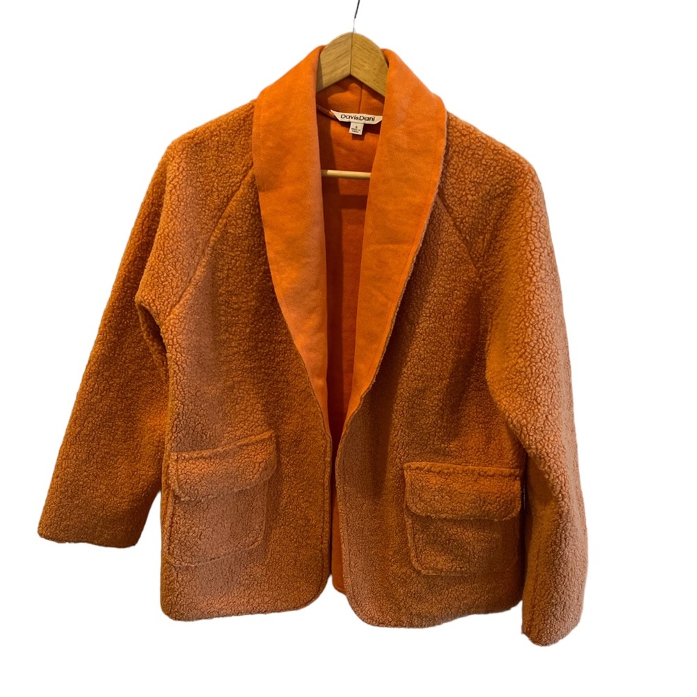 Davi & Dani Faux Sherpa Jacket/Blazer